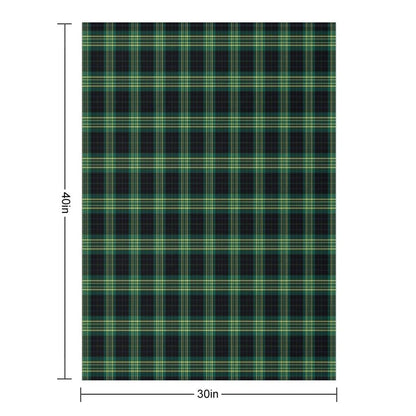 Clan Fitzpatrick Hunting Tartan Throw Blanket
