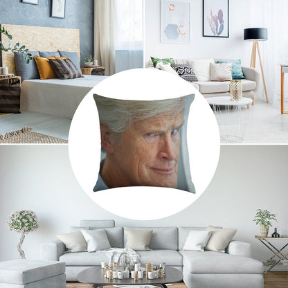 Dateline Keith Morrison - Really Linen Throw Pillow Cover
