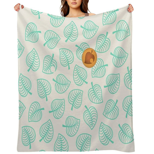 Nook's New Horizons Shirt Throw Blanket