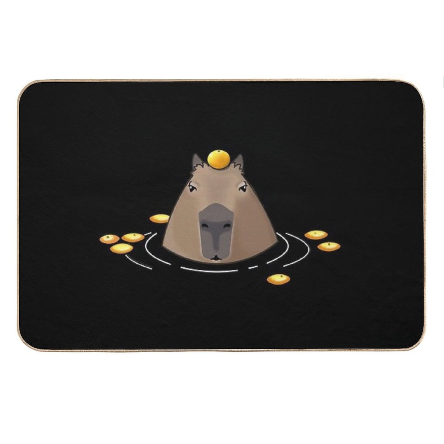 Capybara Bath Mat