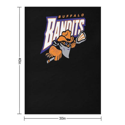 Buffalo Bandits Throw Blanket