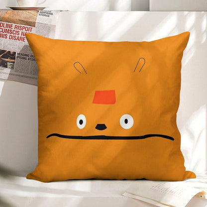 Glottis Linen Throw Pillow Cover