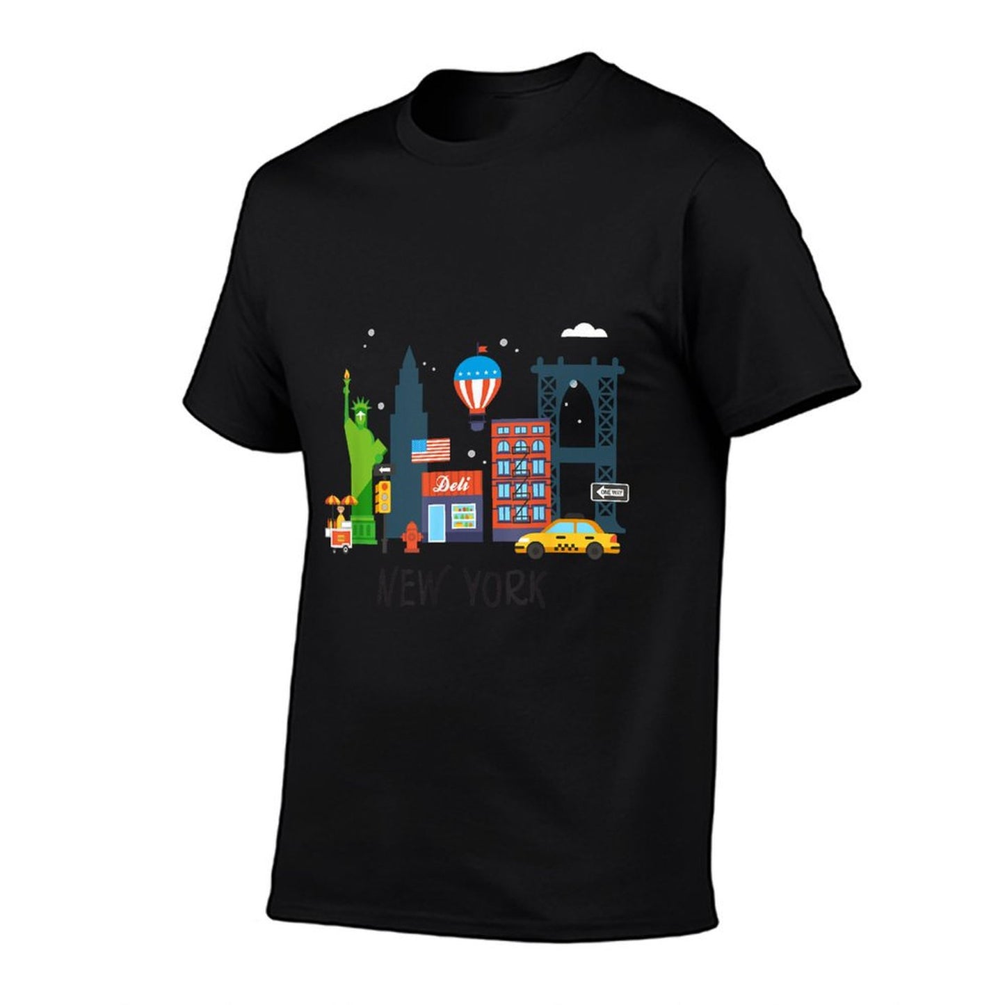 New York City NY Icons Souvenir Kids Gift T-Shirt