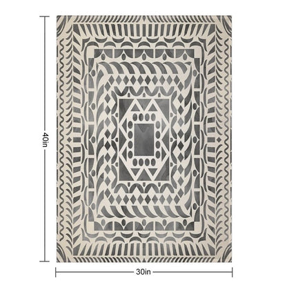 Watercolor Mandala Mandala8w Throw Blanket