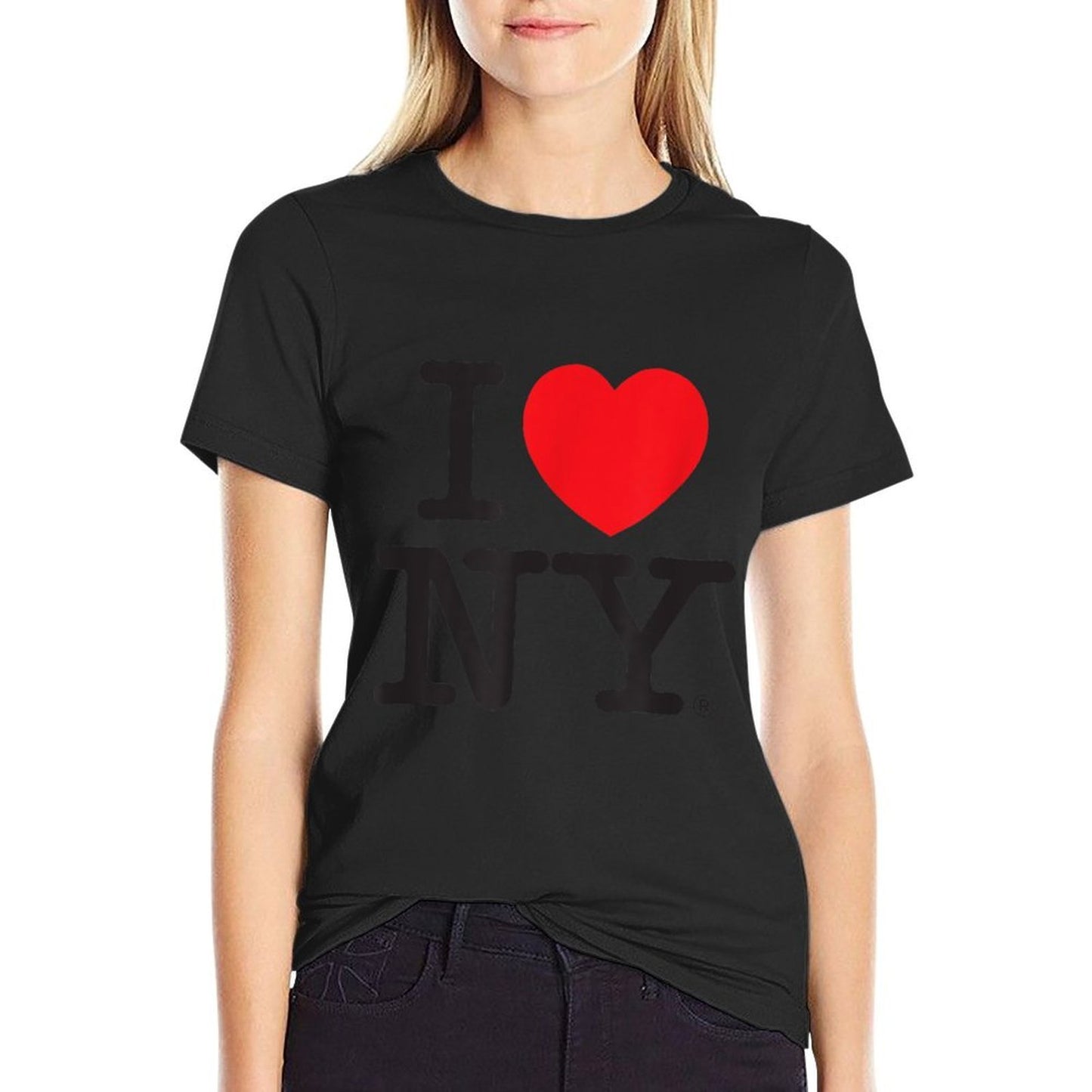 I LOVE NY Classic Logo  Tagless Design T-Shirt