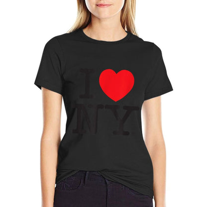 I LOVE NY Classic Logo  Tagless Design T-Shirt