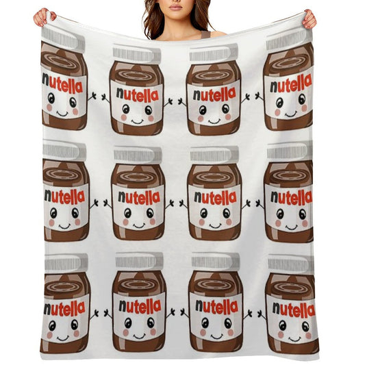 Nutella Cutie Throw Blanket