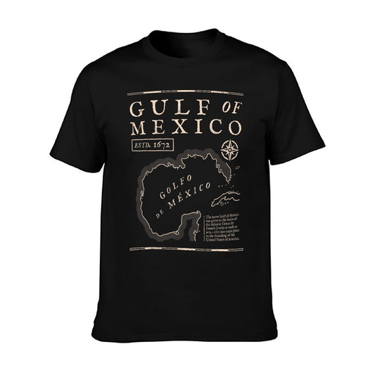 Gulf of Mexico 1672 Historic Map T-Shirt