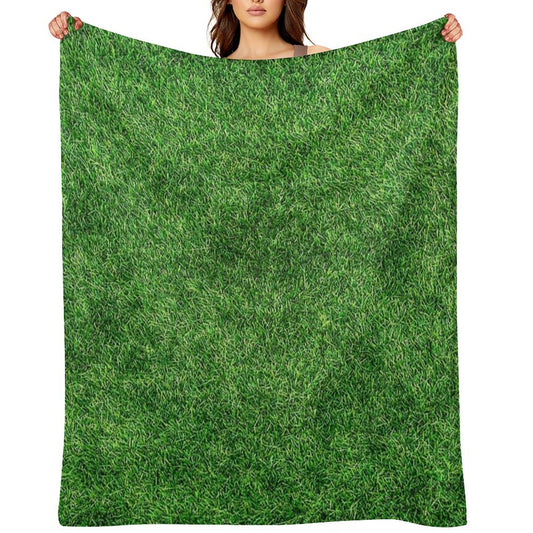COOL !!!! GRASS BLANKET !!!! Throw Blanket