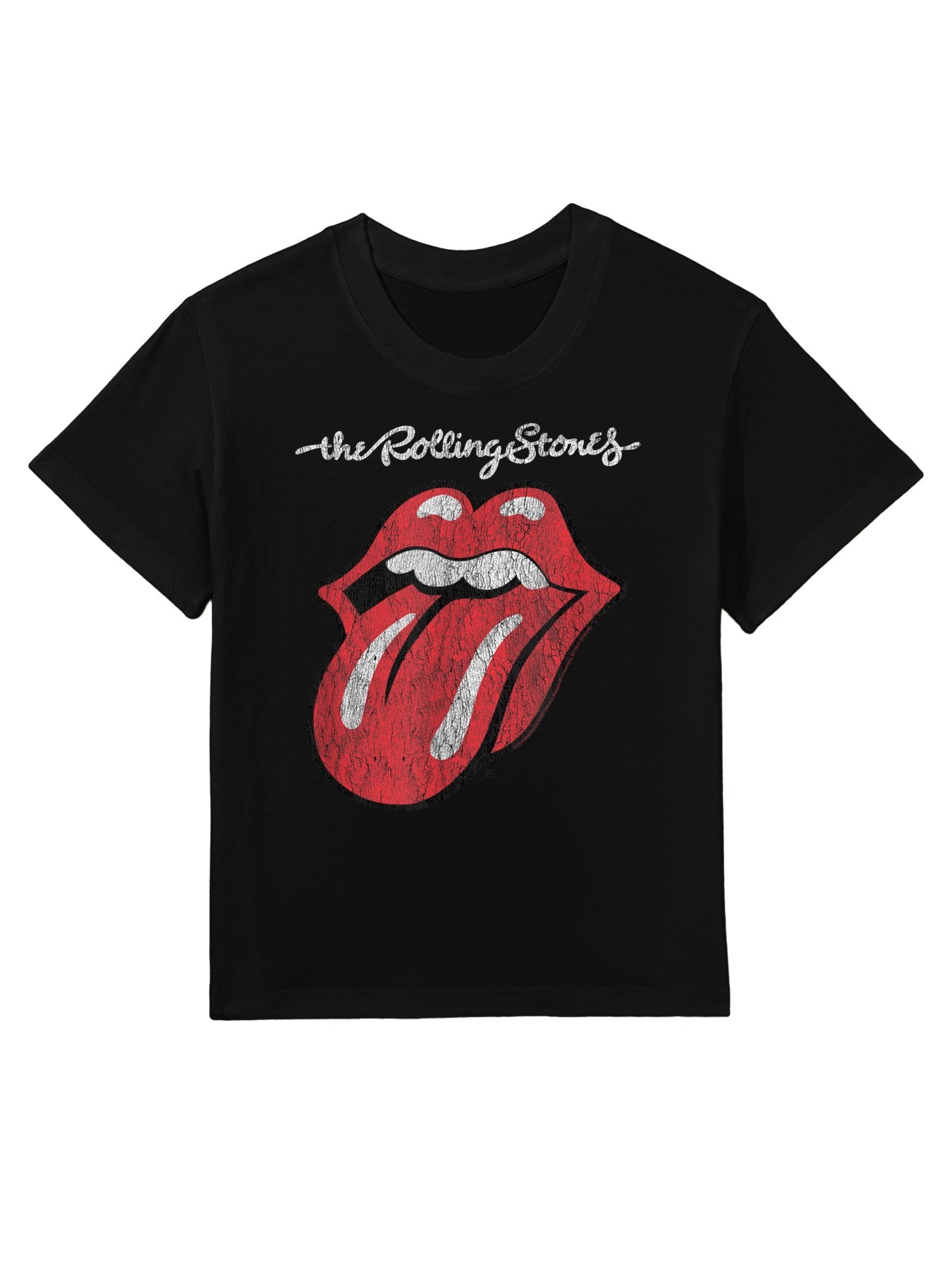 Rolling Stones Official Script Tongue Kids T-Shirt