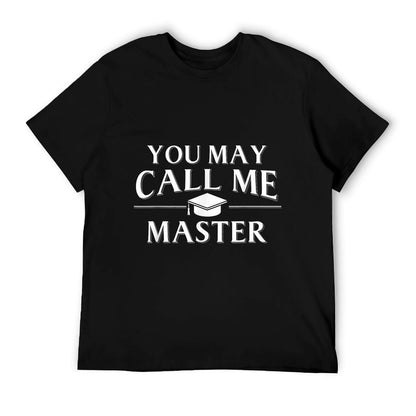 Funny Masters Degree Designs For Men Women MBA Education T-Shirt