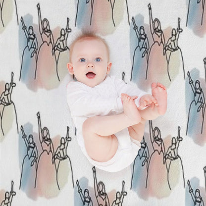Schuyler Sisters Design Throw Blanket
