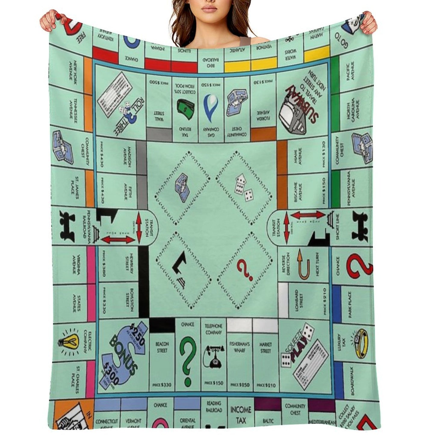 Board Throw Blanket