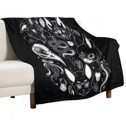 FAMILIAR SPIRITS Throw Blanket