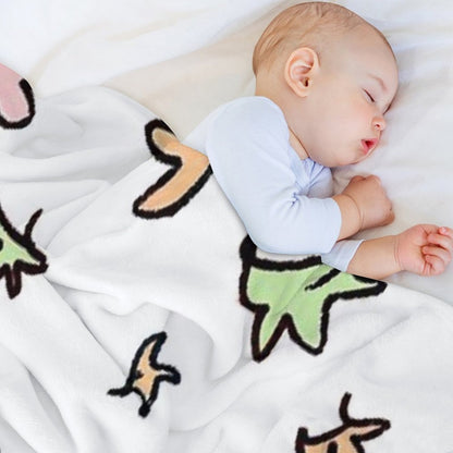 Hearstopper Netflix Leaves Throw Blanket