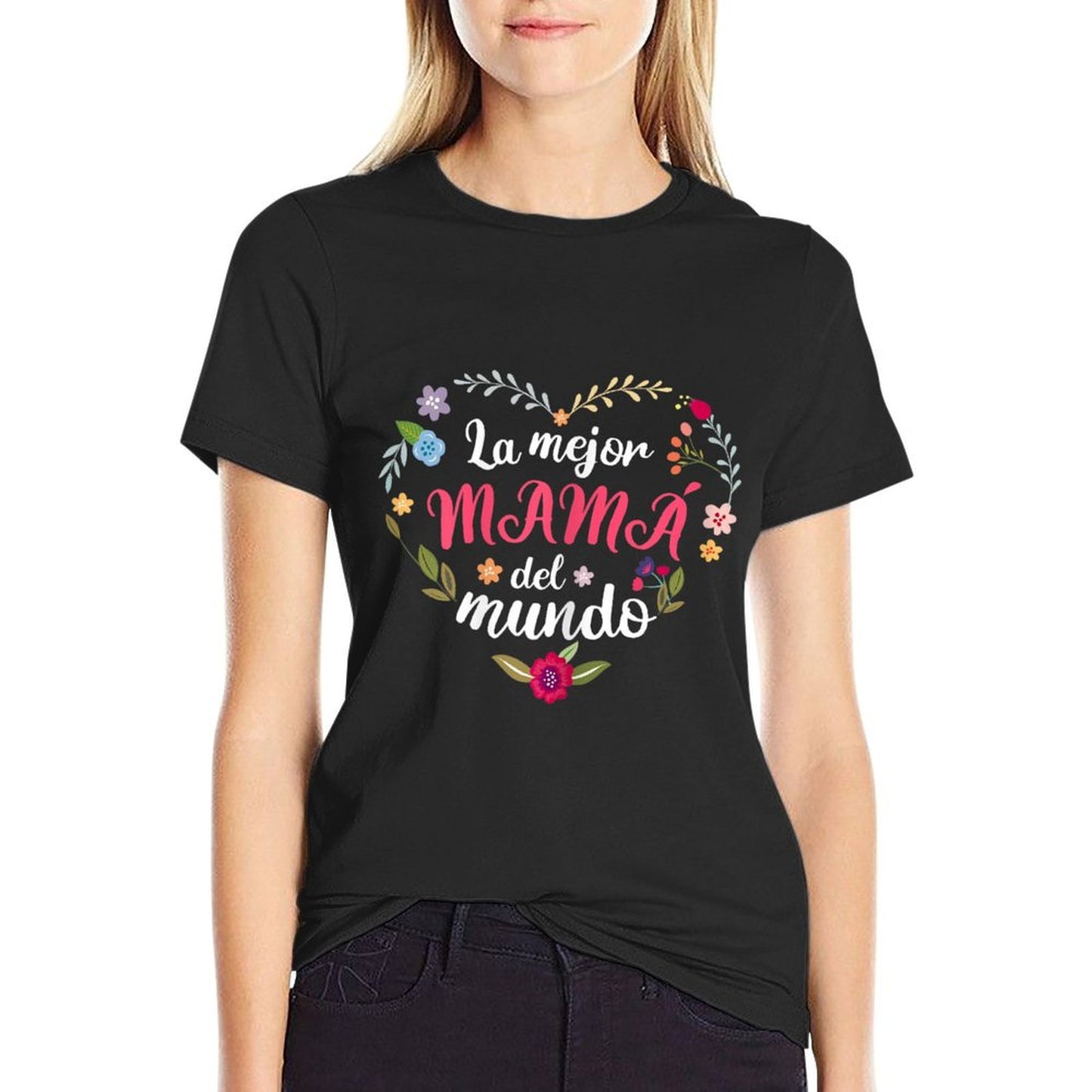 La Mejor Mama Del Mundo 2023 Mother&#39;s Day T-Shirt