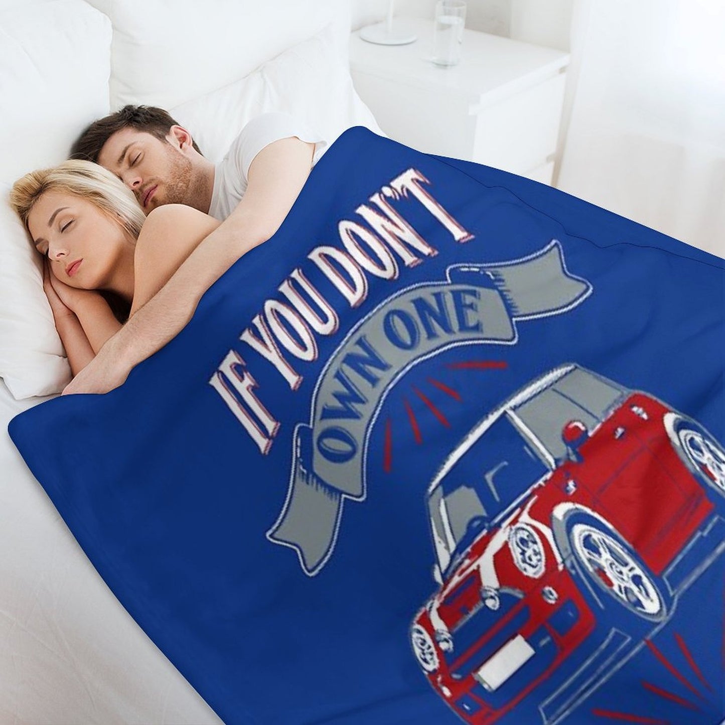 Mini Cooper - Mini Cooper - You Don't Own One Mi Throw Blanket