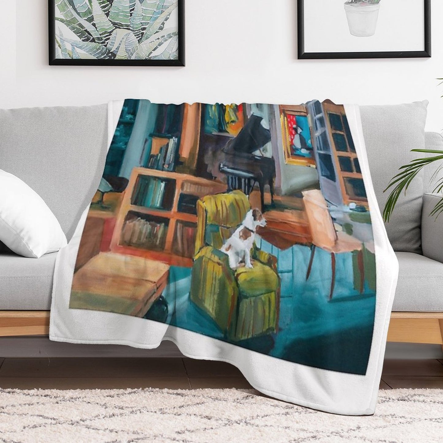 Frasier's Apartment Throw Blanket