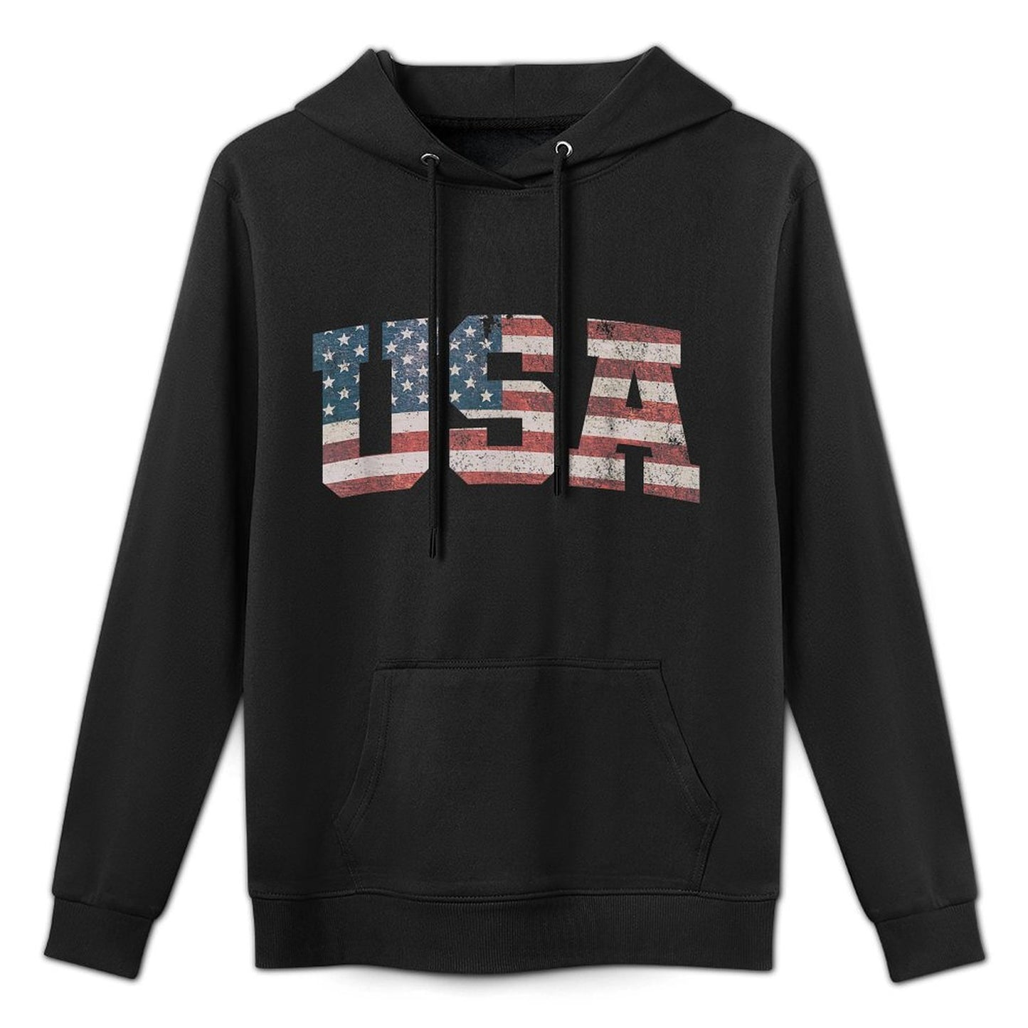 USA US Patriotic 4th of July America Easy Care Hoodie