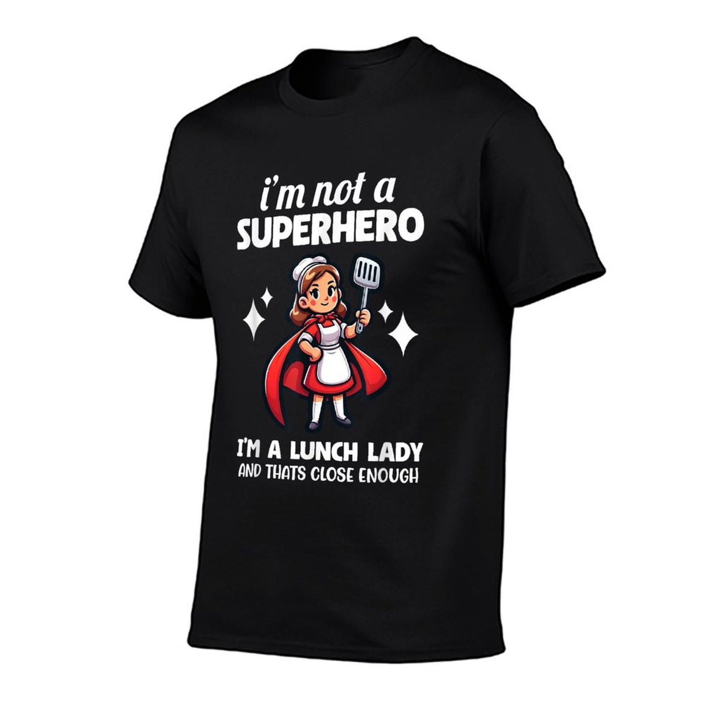 Funny Lunch Lady School Aide Appreciation Graphic T-Shirt