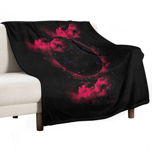 Black Hole Throw Blanket