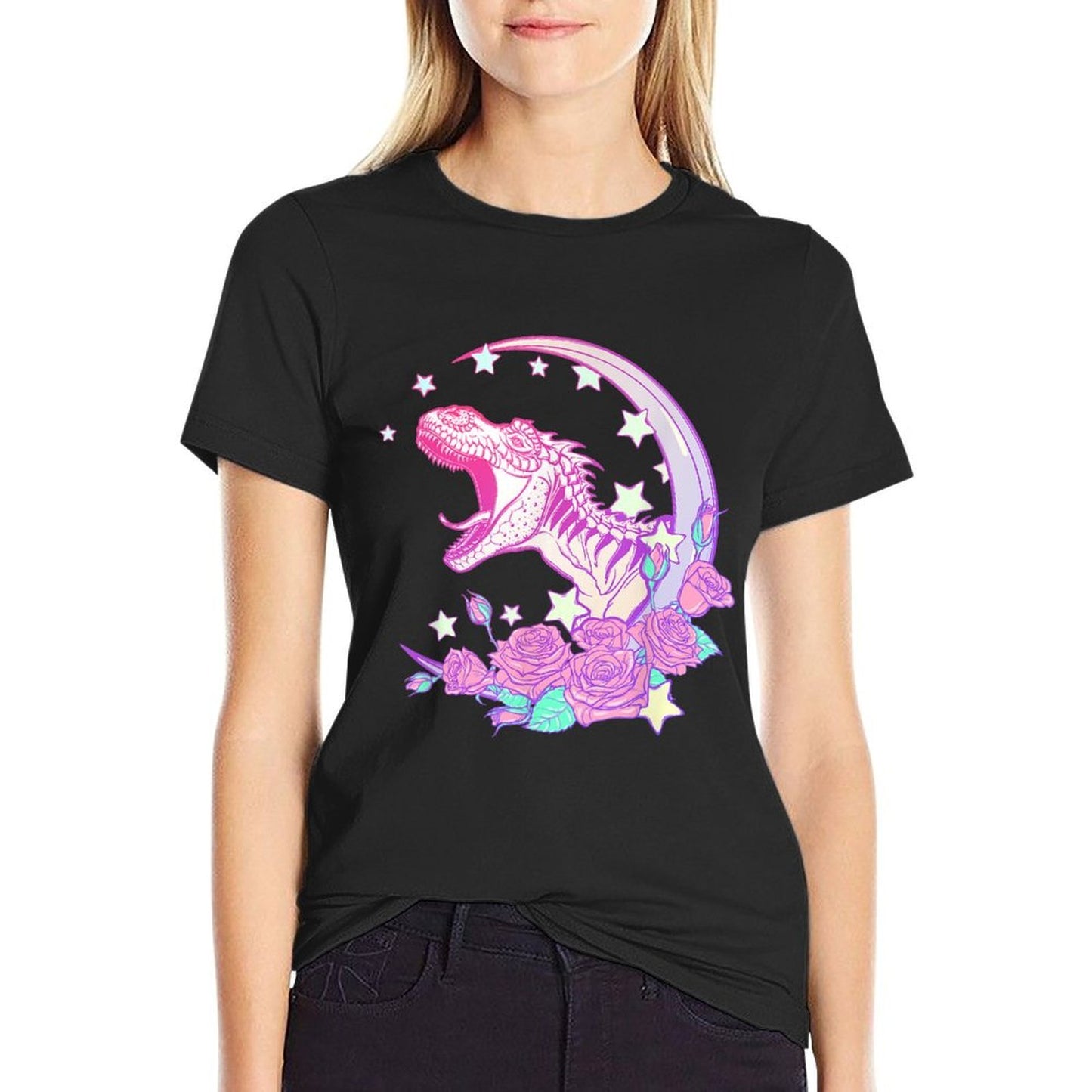 Pastel Goth Trex - Vaporwave Aesthetic  Durable T-Shirt