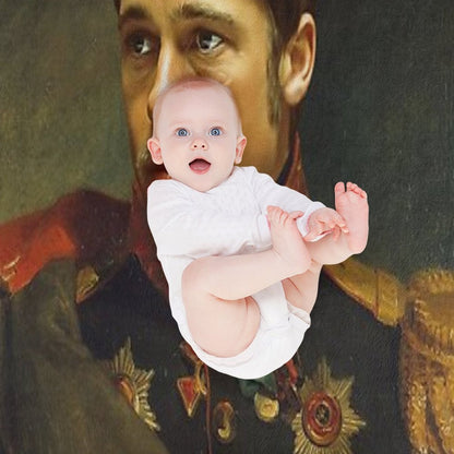 Brad Pitt - Replaceface Throw Blanket