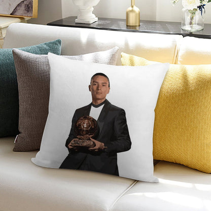 Darwin Nunez Ballon D'or Soft Bedroom Essential Throw Pillow