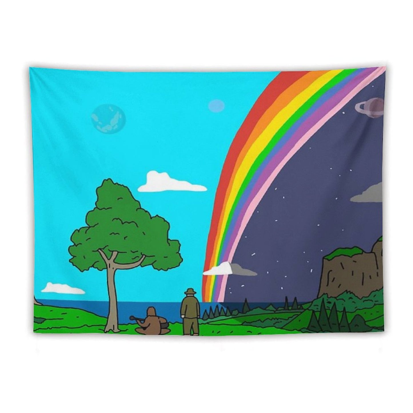 Big Lez Show Landscape Tapestry