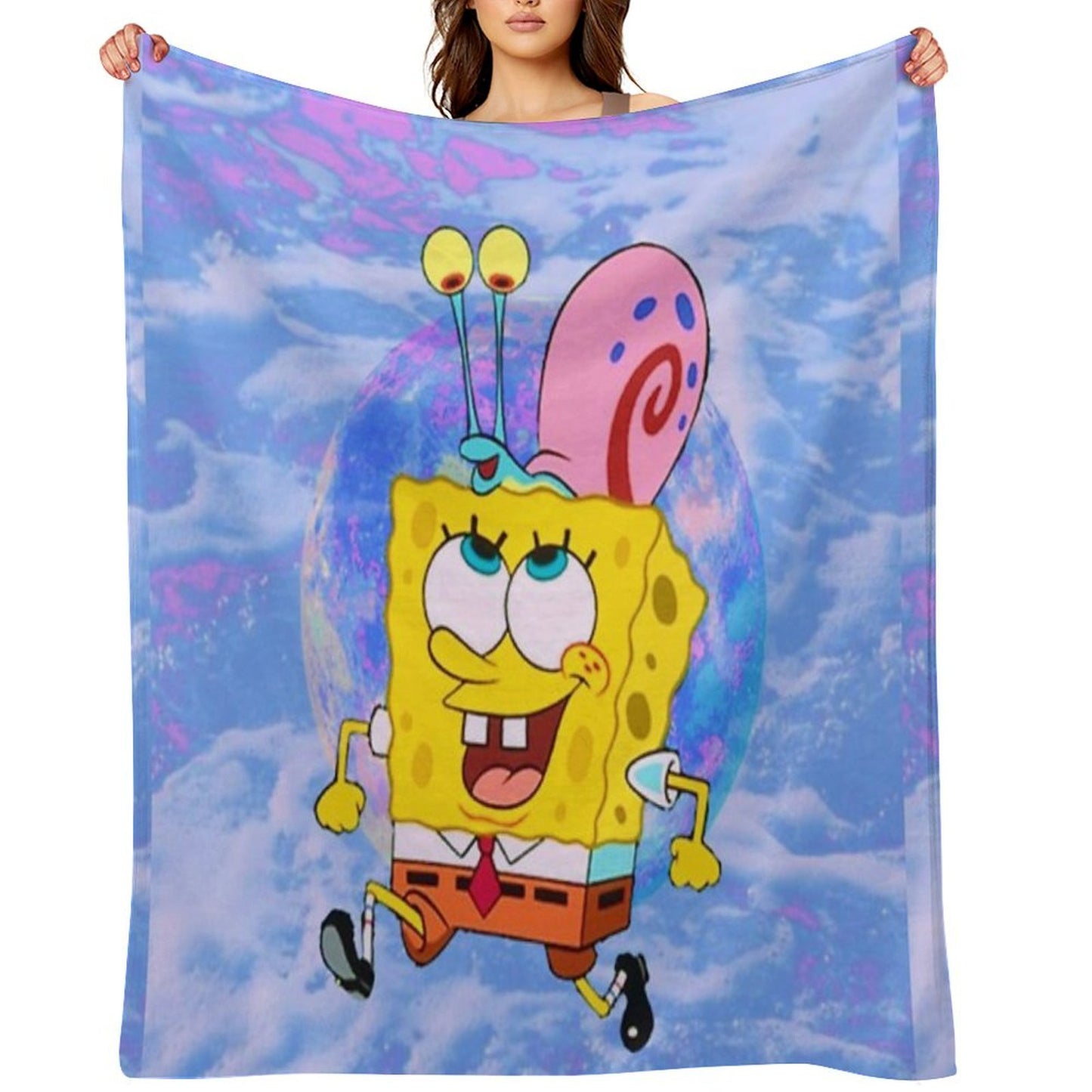 SPONGEBOB Throw Blanket