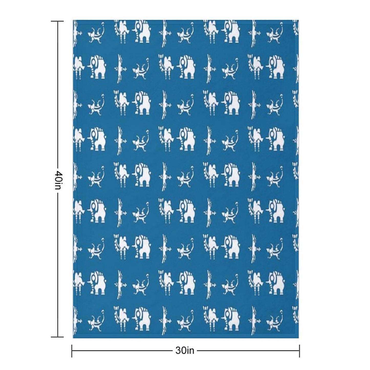 Divine Beasts Throw Blanket