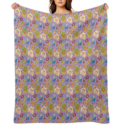Muppetmania Throw Blanket