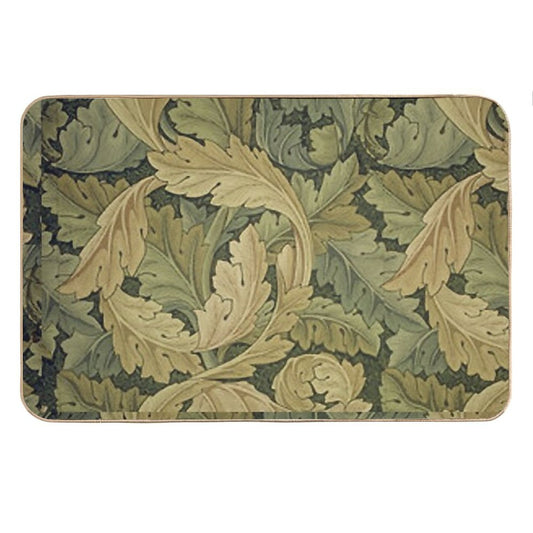 William Morris Acanthus Pattern Bath Mat