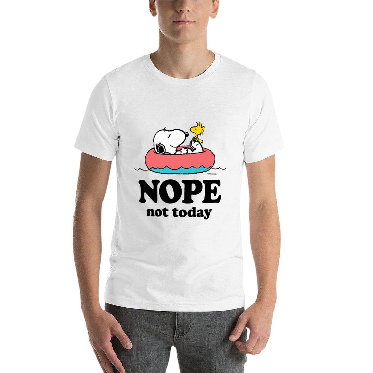Peanuts - Snoopy Nope Not Today Premium  Durable T-Shirt