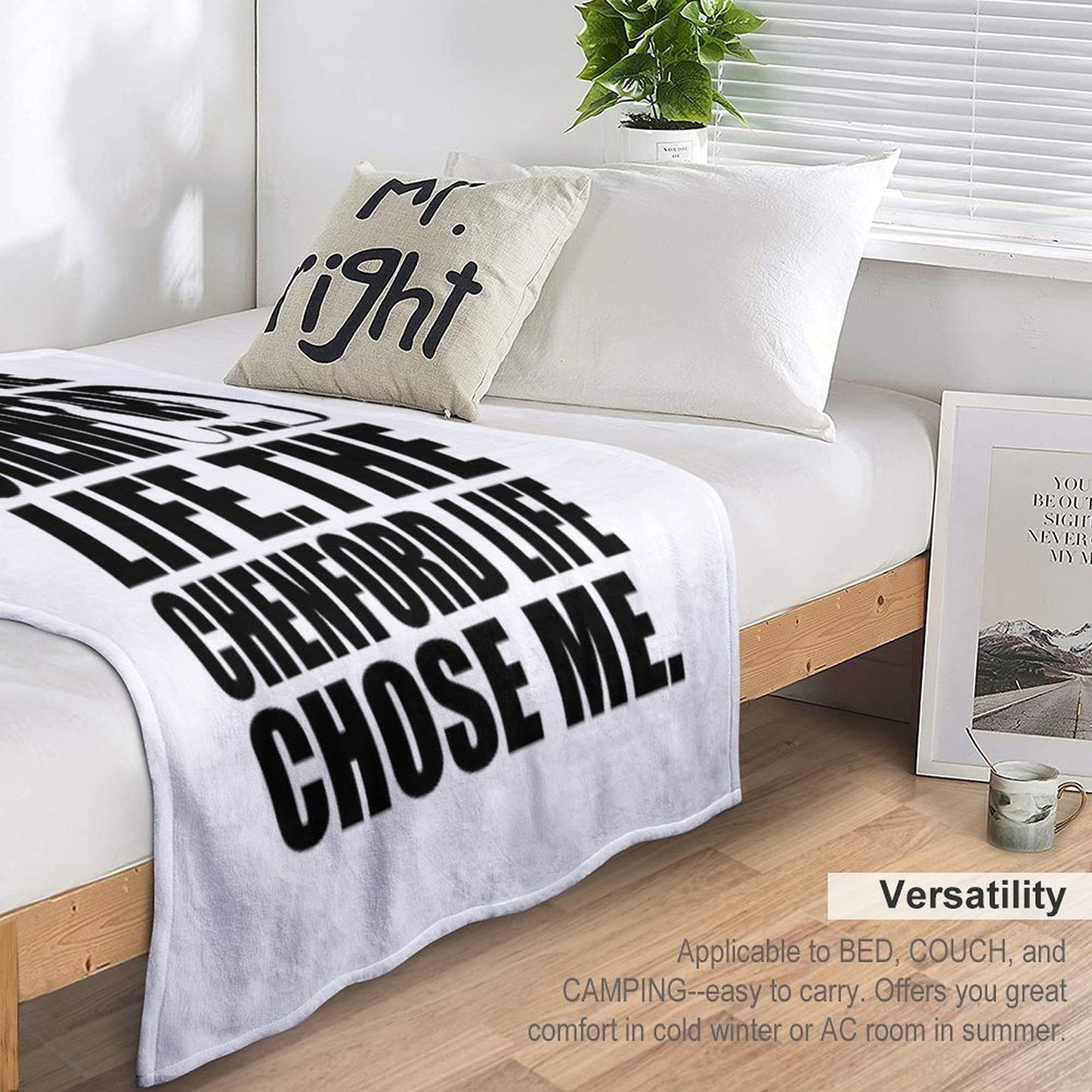 I Didn't Choose The Chenford Life. The Chenford Life Chose Me  The Rookie Throw Blanket