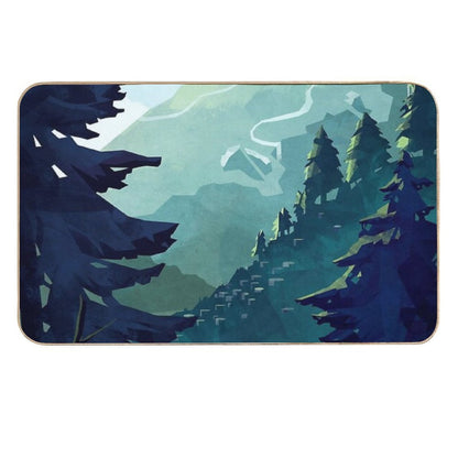 Canadian Mountain  Slip-Resistant Bath Mat