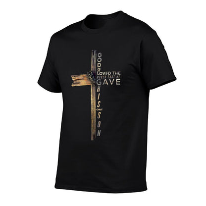 John 316 Christian Cross Bible T-Shirt
