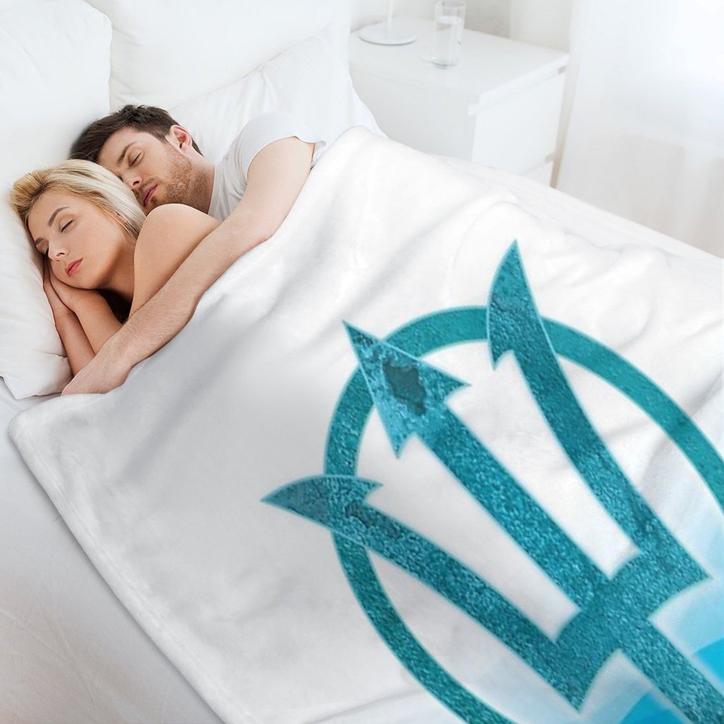 Poseidon Throw Blanket