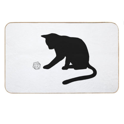 D20 Cat Bath Mat