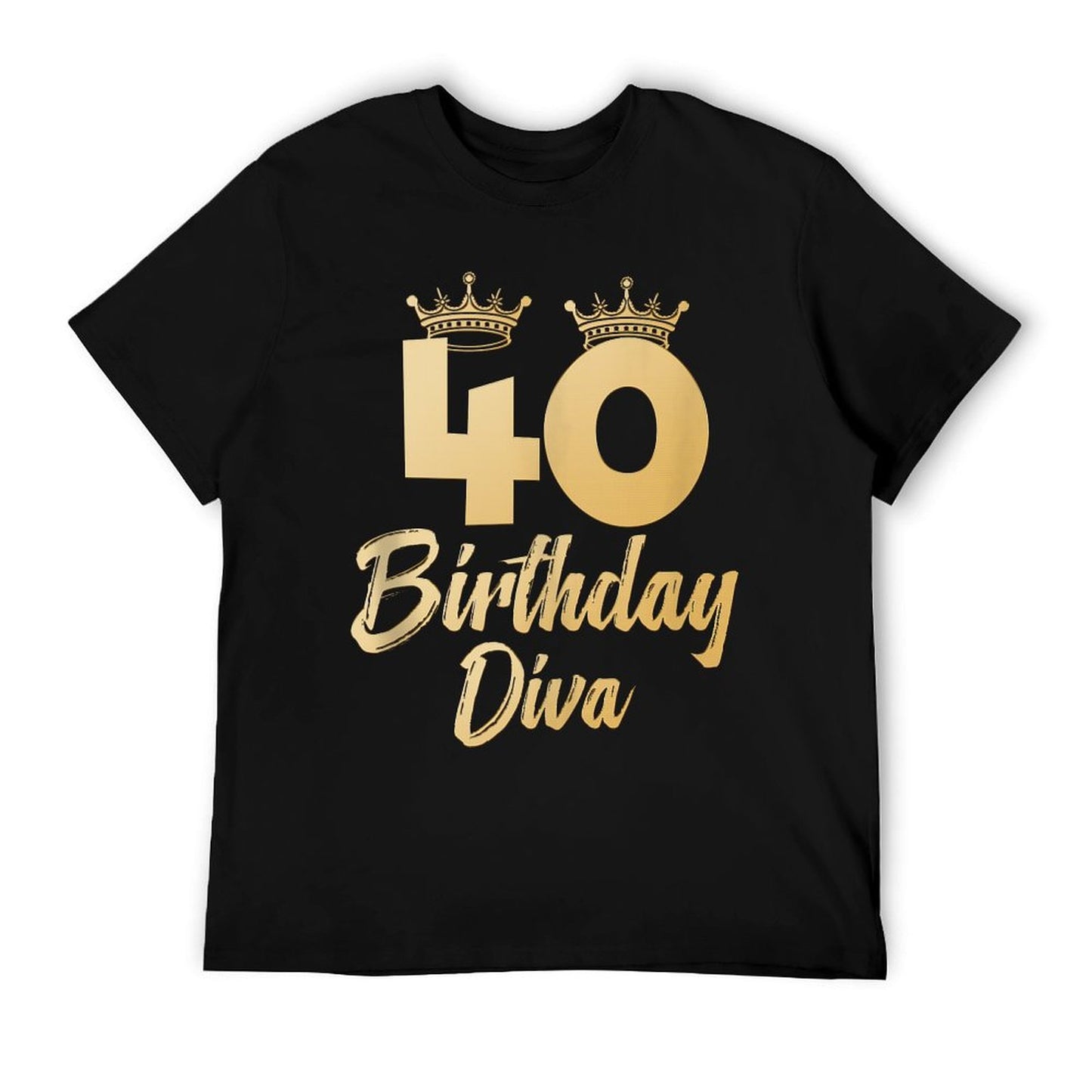 40th Birthday 40 BIRTHDAY DIVA 40 Years Women  Odor-resistant T-Shirt