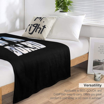Snowboard Throw Blanket