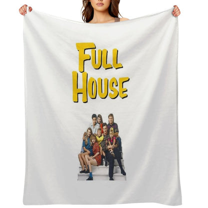 Full House (Sticker 2 Pack) Throw Blanket