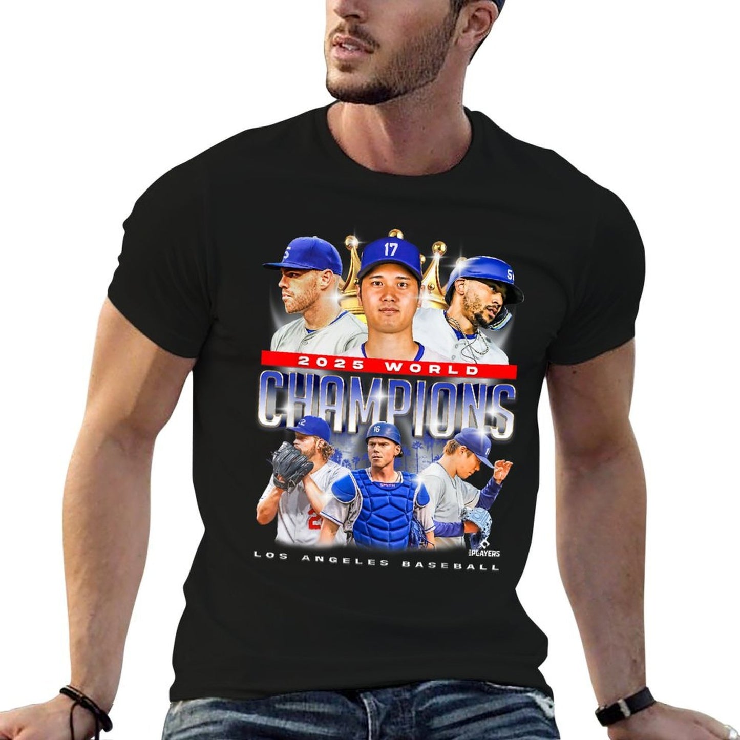 2025 World Champions  Los Angeles LA Series Finals Merch  Durable T-Shirt