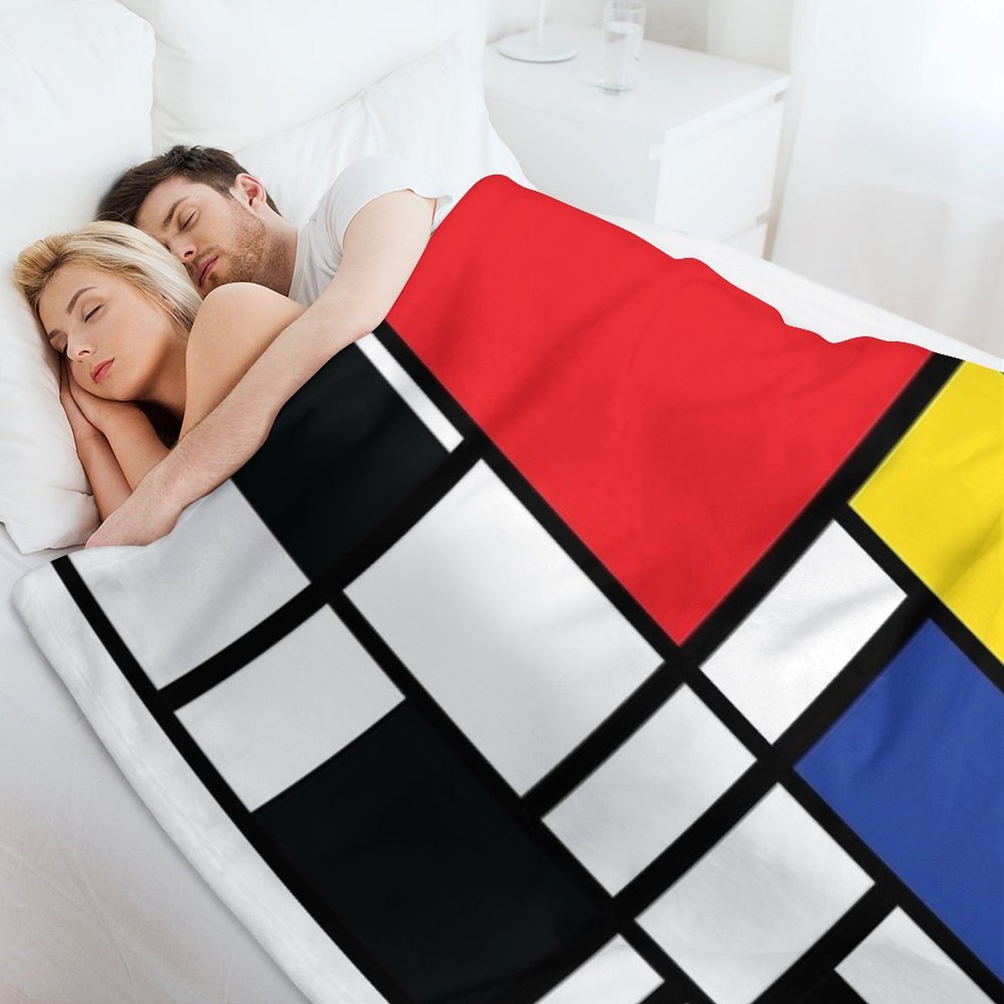 De Stijl #1 Throw Blanket
