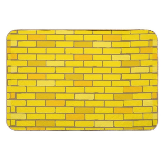 Oz Yellow Brick Street  Absorbent Bath Mat