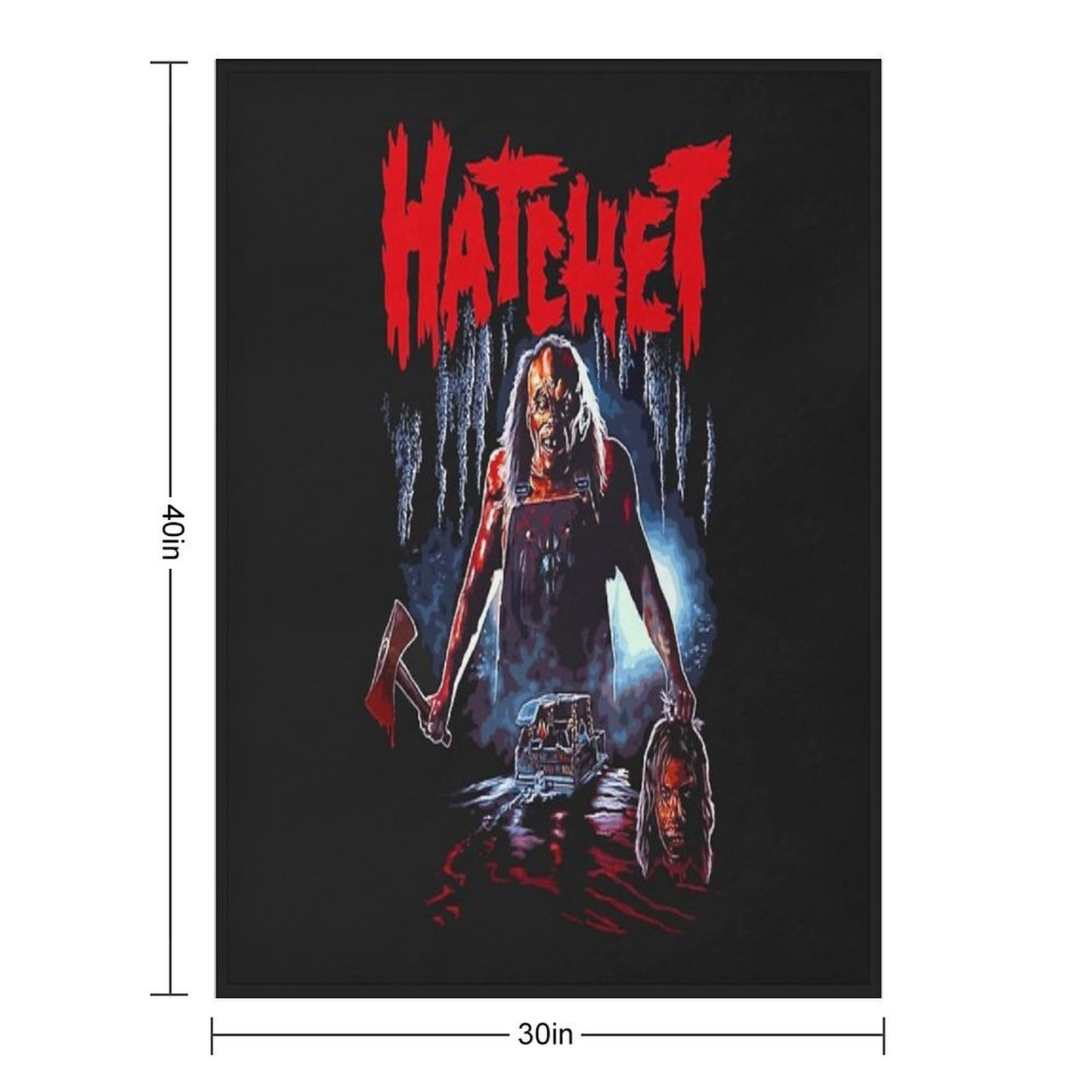 Hatchet Classic Throw Blanket