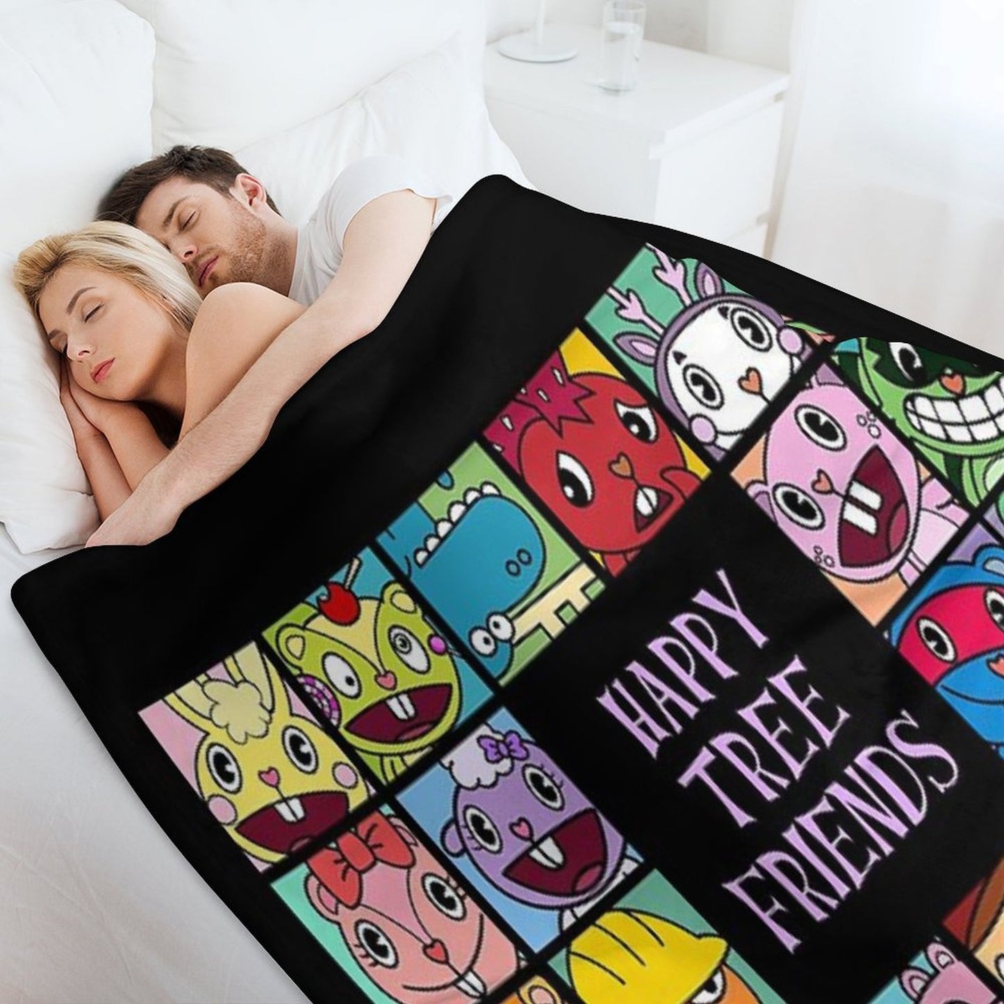 Happy Tree Friends Throw Blanket