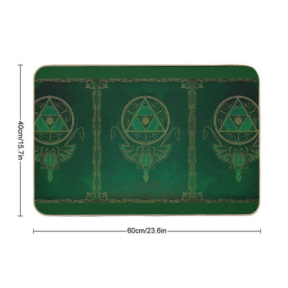 ~Green Courage~ Bath Mat