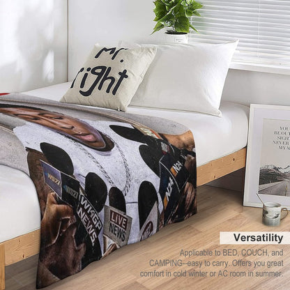 Threeboy Young Boy Never Broke American Tour 2020 Throw Blanket