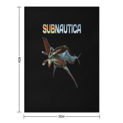 Subnautica - Reaper Leviathan Throw Blanket